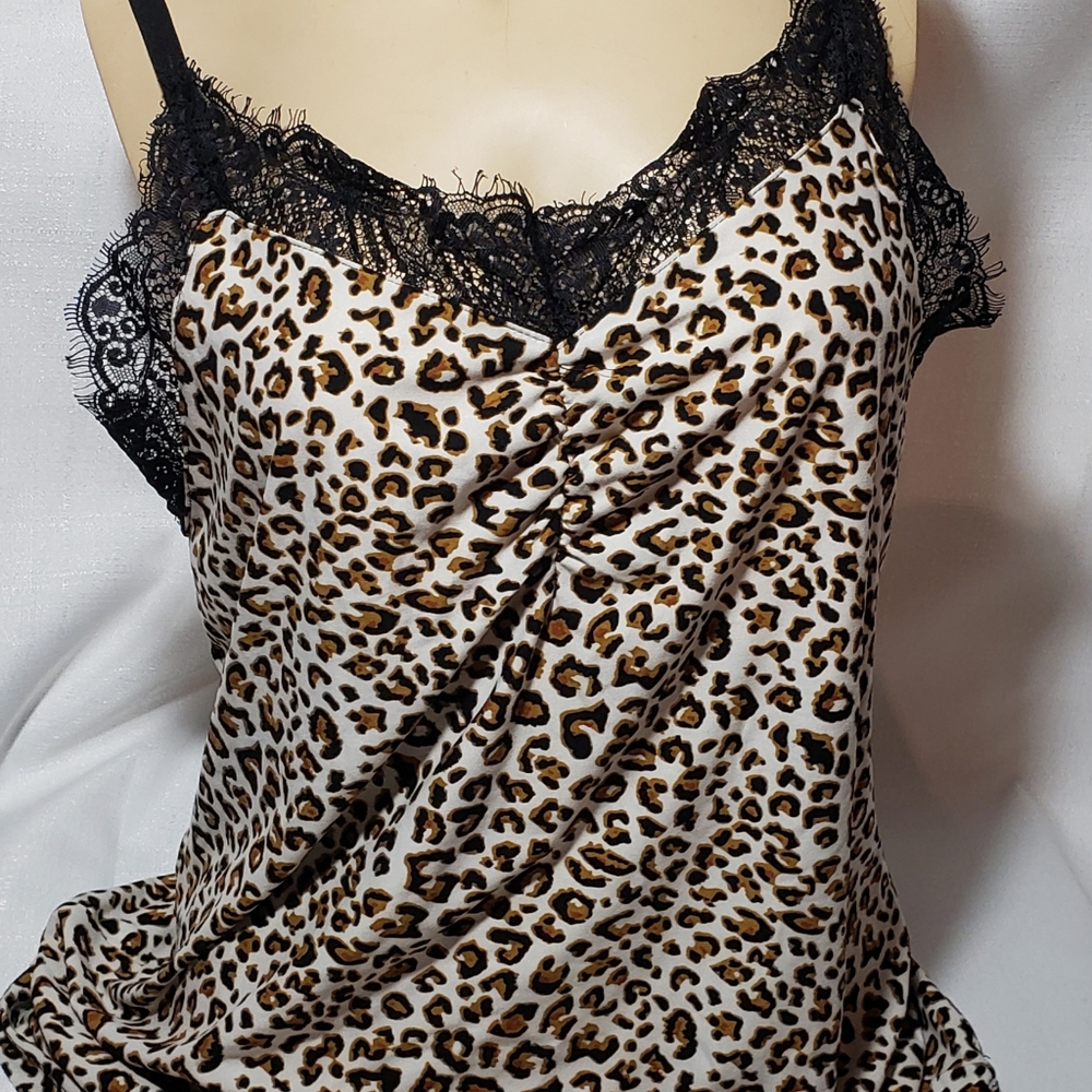 Rue + Cheetah Print Cami